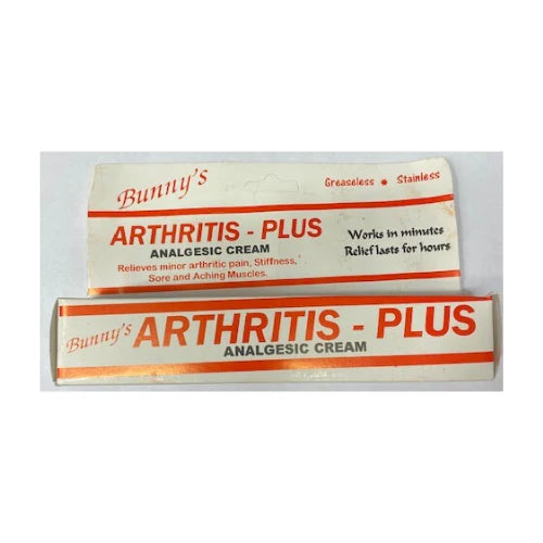 Bunny's Arthritis Plus, Pain Relief Cream 60g